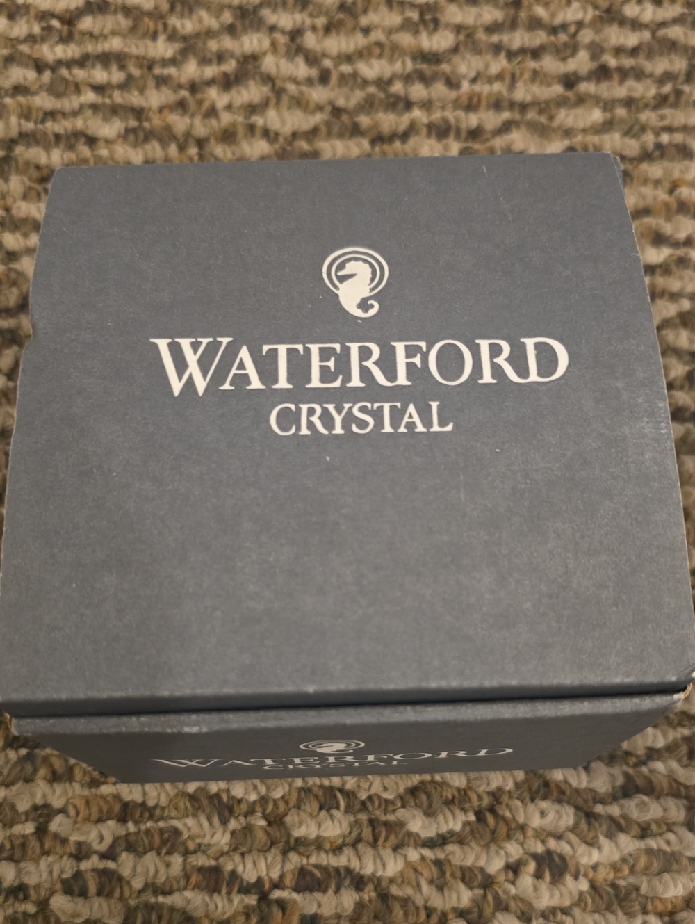 Waterford Crystal Navy and White Branded Gift Box